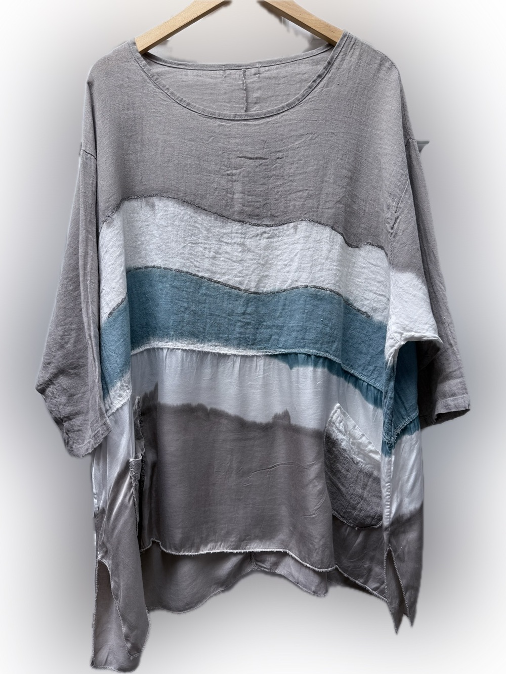 Oversized Linen Lagenlook